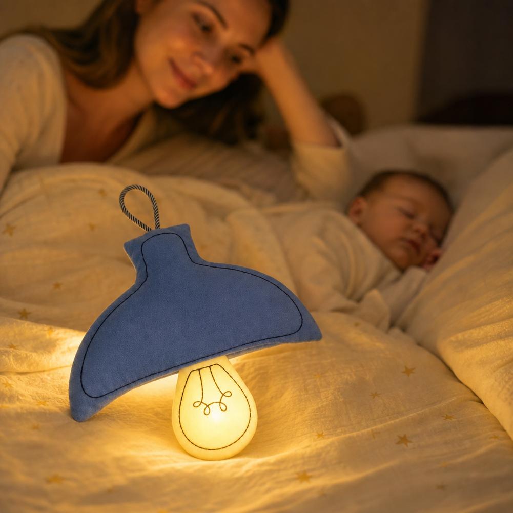 充電式吊り下げ式LEDナイトライト 3色調光可能 目に優しい - Baby Nursery Wall Lights のレビューと価格
