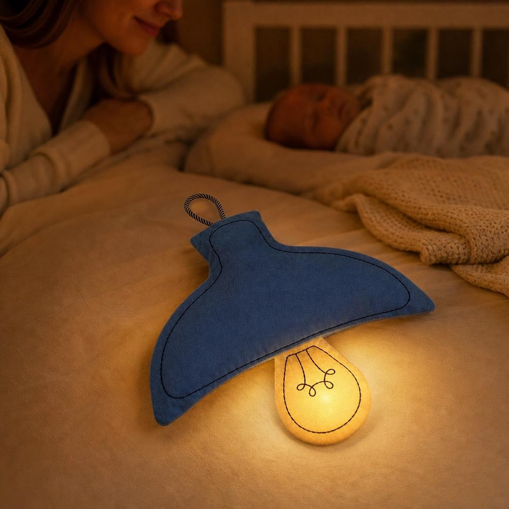 充電式吊り下げ式LEDナイトライト 3色調光可能 目に優しい - Baby Nursery Wall Lights のレビューと価格