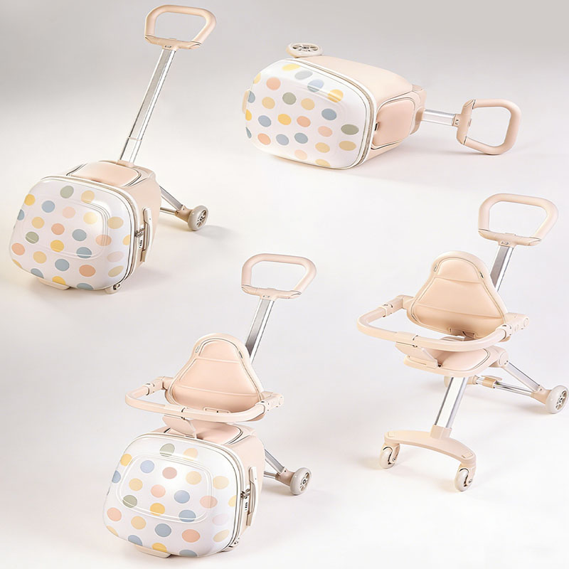 旅行用子供用荷物ケース 赤ちゃんが乗って歩けるベビーケース  - Baby Nursery Trolley のレビューと価格