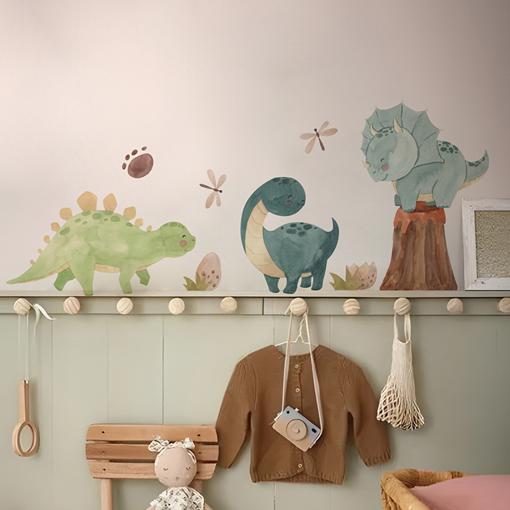 恐竜のウォールステッカー,アルファベットのステッカー,男の子 - Baby Girl Nursery Quotes のレビューと価格