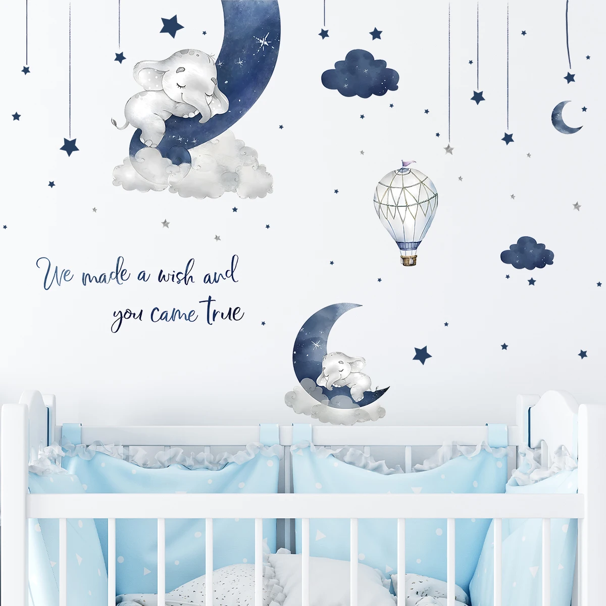 1Pc 漫画の動物象ウォールステッカーキッズルームの装飾ベビ - Baby Girl Nursery Quotes のレビューと価格
