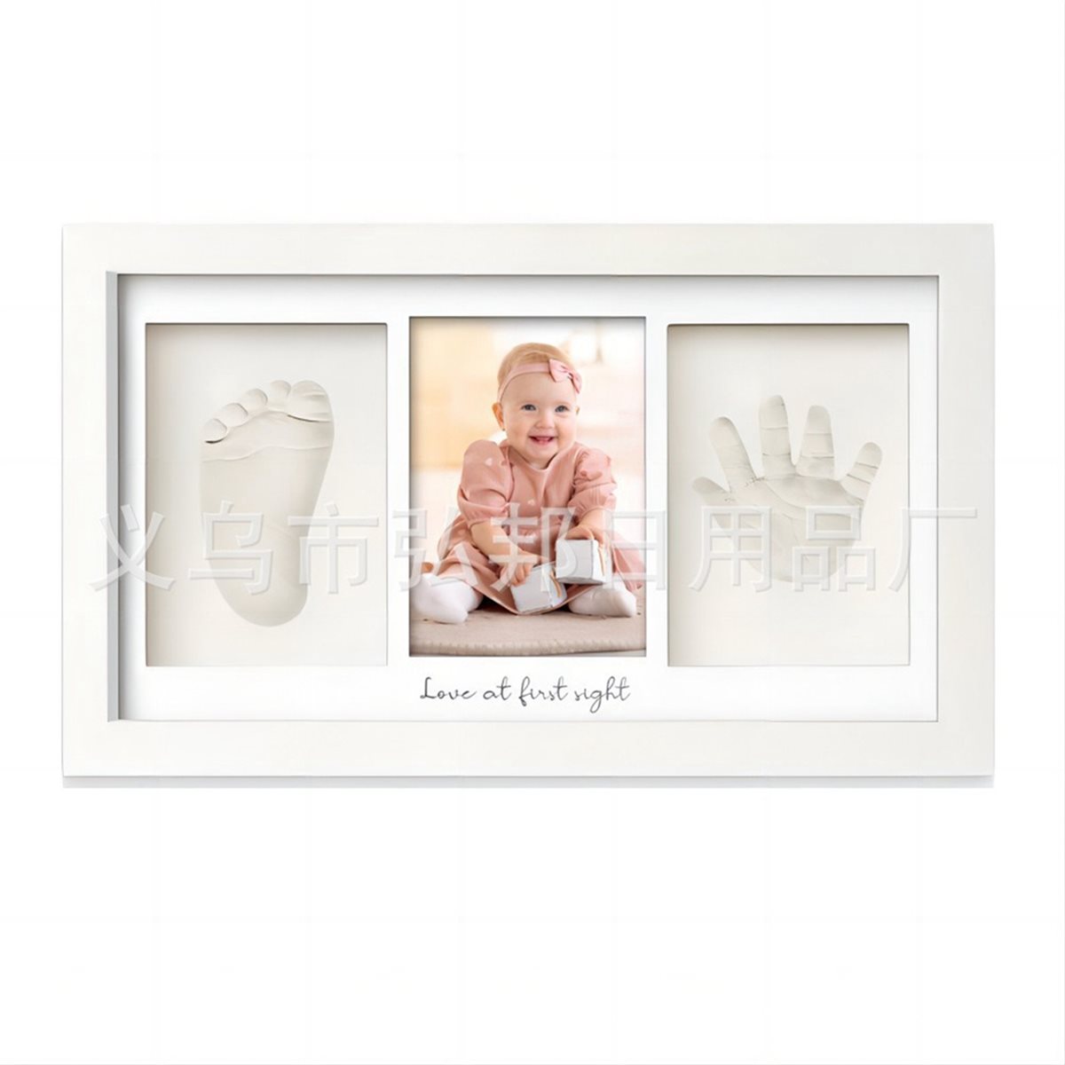 Y69A 赤ちゃんの手形・足形記念品キット - 保育園の装飾 - Baby Nursery Frames のレビューと価格