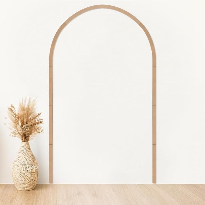 木製ウォールアーチ装飾 DIY 未完成木製フレーム スカラッ - Baby Nursery Frames のレビューと価格