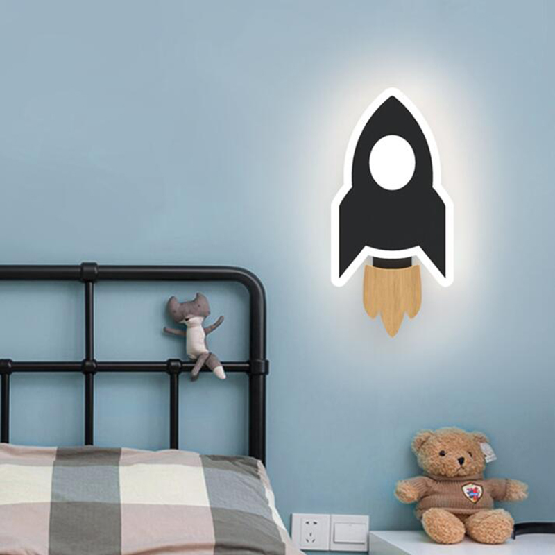 モダンでクリエイティブなLEDウォールランプ,漫画のキャラク - Baby Nursery Wall Lights のレビューと価格