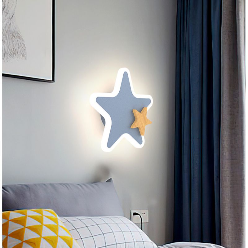 モダンでクリエイティブなLEDウォールランプ,漫画のキャラク - Baby Nursery Wall Lights のレビューと価格