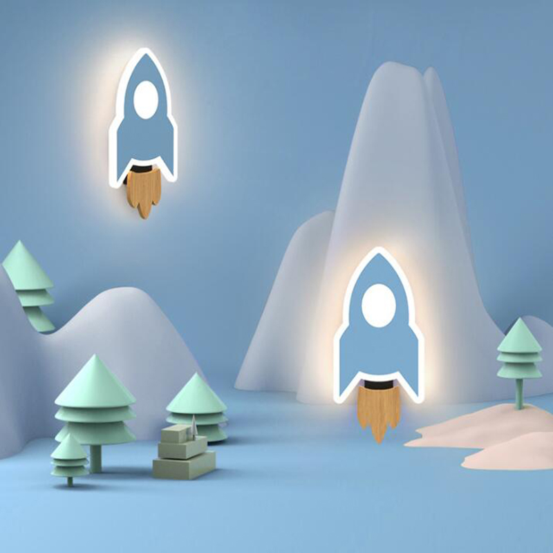 モダンでクリエイティブなLEDウォールランプ,漫画のキャラク - Baby Nursery Wall Lights のレビューと価格